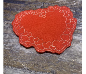 ITH Untersetzer Sweet Magic Herzen